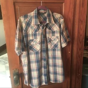 Western Style plaid shirt